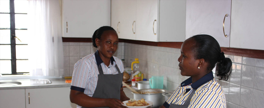 Staff In Kitchen